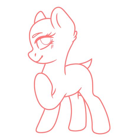 F2U MLP Base by EscapismCollective on DeviantArt