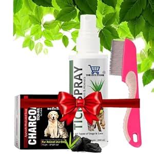 Cozy Puppies 3 Pcs Combo of Dog Ticks and Fleas Spray 250ml | Tick Soap ...