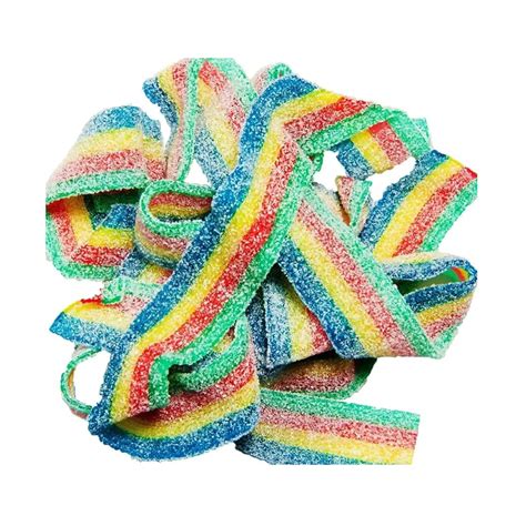 Sour Rainbow Belts | Swedish Candy | Goodis