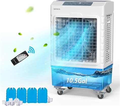 ROVSUN 2600CFM Portable Air Cooler, 10.5Gal/40L India | Ubuy