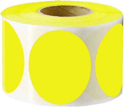 Buy Remarkable 2 Round Color - Coding Dot Labels | Fluorescent Yellow ...