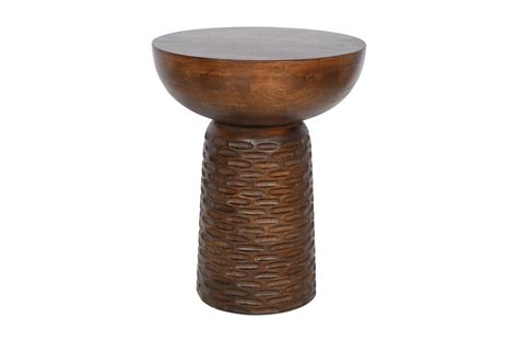 Handcrafted Walnut Side Table – Elegant Accent Piece for Any Space ...