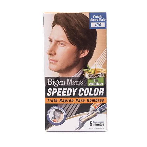 Buy Bigen Bigen Men's Speedy Hair Color Natural Brown 40gm+40gm -104 ...