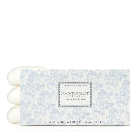 Crabtree & Evelyn Nantucket Briar Soap Box 3x100g 300 ml | lyko.com