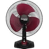 Buy Crompton HighSpeed Torpedo 400 mm Table Fan (Black) Online at Low ...