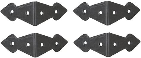 Buy A29 Set of 4, Brass 90 Degree Spade Trunk Corner, Oil Rubbed Bronze ...