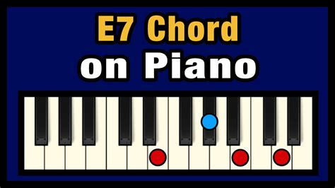 E7 Piano Chord