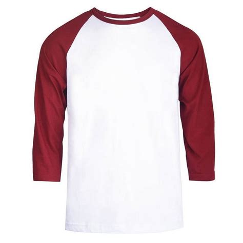 TheLovely Men's 3/4 Sleeve Crew Neck Raglan Jersey Baseball Tee Shirts ...