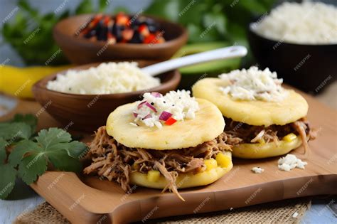Premium Photo | Arepas recipe colombian food traditional colombian food