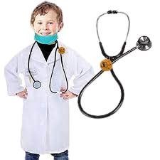 Buy Cotton Doctor Fancy Dress For Kids | Social Helpers Costume For 5 ...