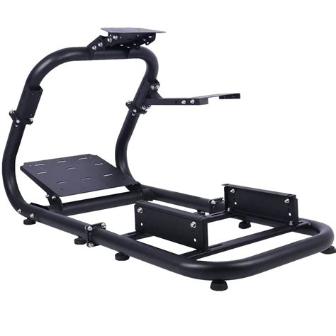 Marada Racing Simulator Cockpit Stand,Racing Wheel Stand with Big Round ...