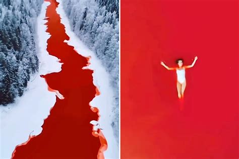 Why the Reka Daldykan River Is in a Surreal Shade of Bright Blood Red ...