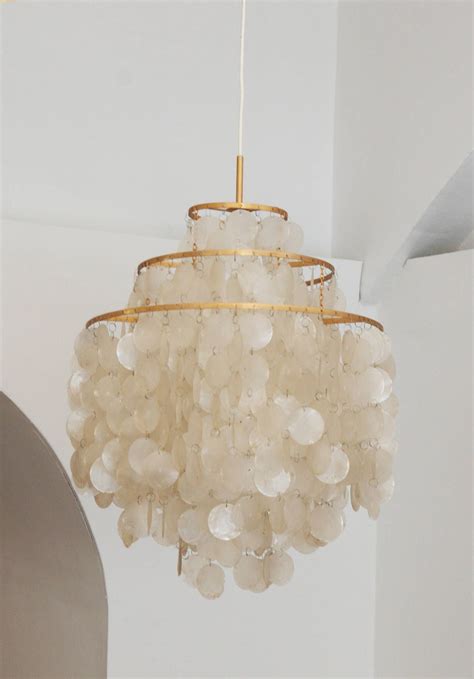 Capiz Shell Chandelier Lighting