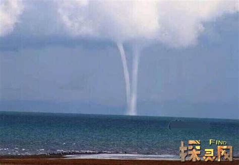 青海湖龙吸水看到了龙真身，九条巨龙吸水堪称奇迹(2) — 探灵网