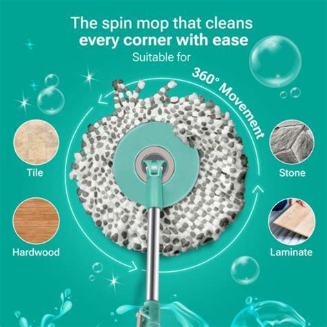 Spotzero by Milton CLASSIC SPIN Mop Set Price in India - Buy Spotzero ...