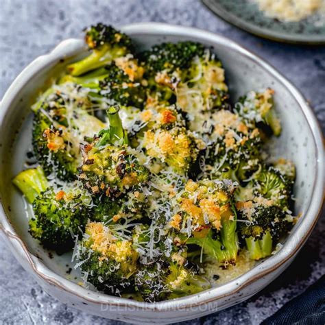 Crispy Smashed Broccoli with Parmesan and Olive Oil Recipe