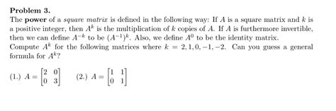 Image result for Power of Square Matrix Calculation