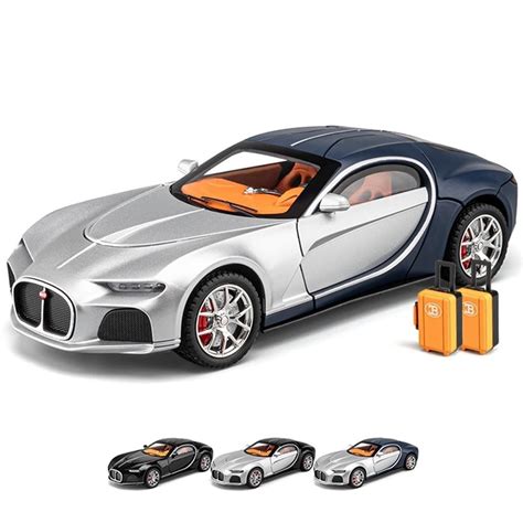 Buy Alokik Enterprise Bugatti Atlantic Alloy 1:24 Scale Model Car Alloy ...