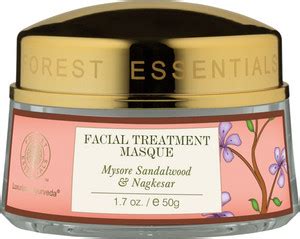 Forest Essentials Facial Treatment Masque Mysore Sandalwood & Nagkesar ...