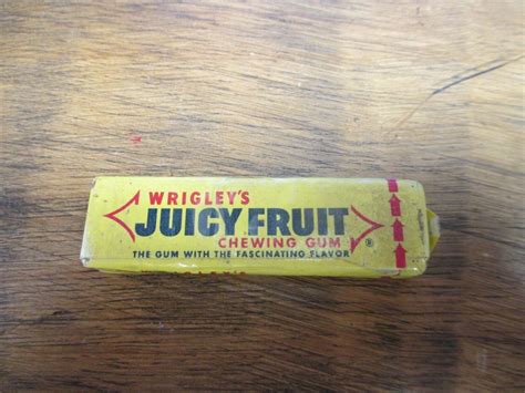 Vintage Pack Of Wrigley’s Juicy Fruit Chewing Gum Unopened - RARE | eBay