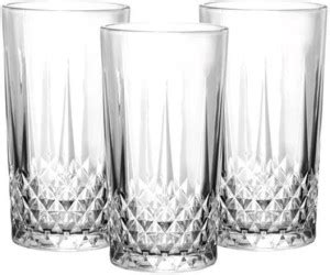 Sanjeev Kapoor (Pack of 6) SKB940 Glass Set Water/Juice Glass Price in ...