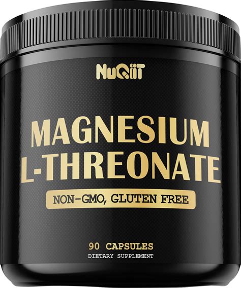Amazon.com: Magnesium L-Threonate 1500mg L-Theanine 200mg Apigenin ...