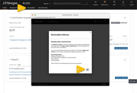 View and Manage Mobile Deposits Using the J.P. Morgan Access Website
