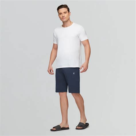 Buy IntelliSoft Pace Cotton Rich [Midnight Blue] Men's Shorts – XYXX ...