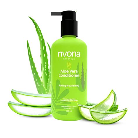 Buy RIVONA NaturalS Aloe Vera Conditioner | + Neem |Anti Frizz And ...