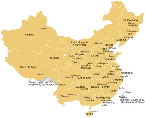 Provincies van China - Provinces of China - qaz.wiki