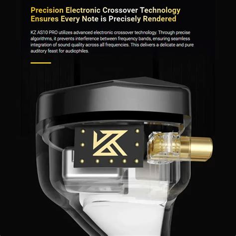 KZ AS10 PRO 5 Balanced Armature Driver IEM | Concept Kart