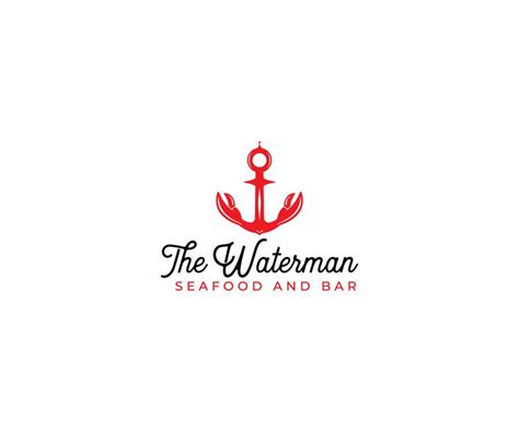 Entry #191 by rieadul for The Waterman Seafood & Bar Restaurant Logo ...