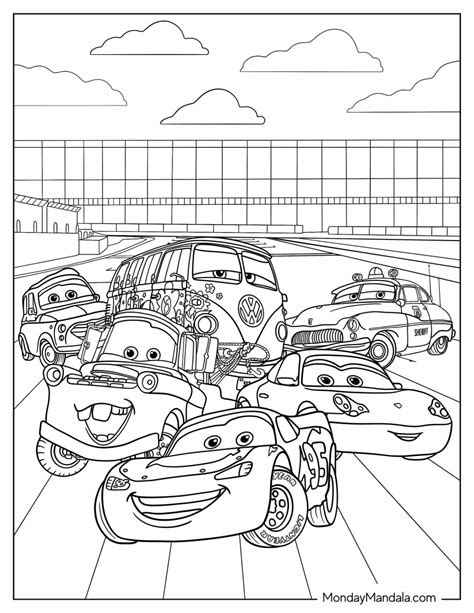 Disney Cars Coloring Pages - Jace Printable