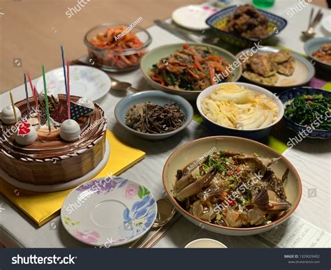 Korean Birthday Food