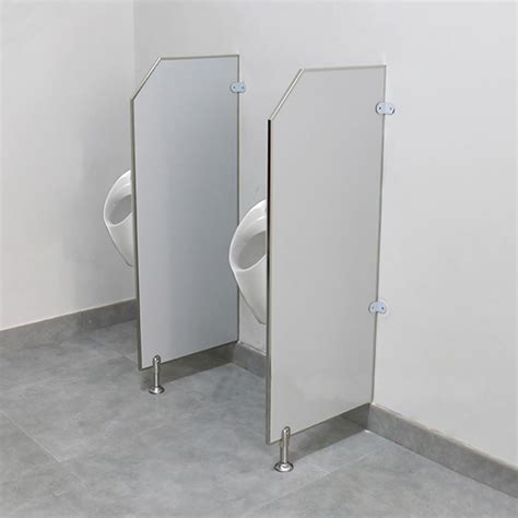 BRANII Floor-Mounted Urinal Partition, Men's Toilet Urinal Divider ...