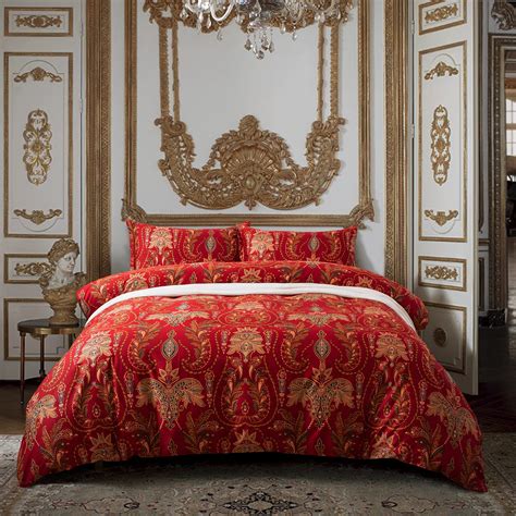 Italian Paisley Style Bedding 3pc Duvet Cover Set Boho Pattern Classic ...