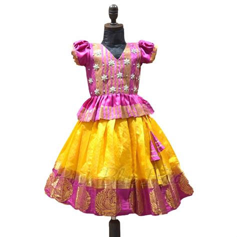 Pattu Pavadai - Buy Pattu Pavadai Baby Girl Online
