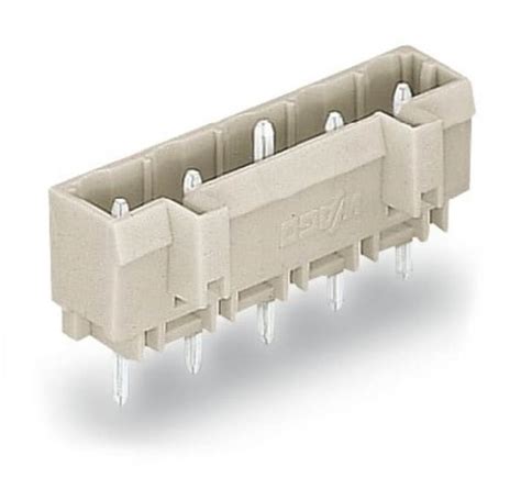 721-264/001-000 WAGO | WAGO 721 Series Straight Through Hole Header, 4 ...