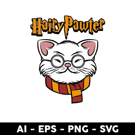 Harry Potter Cat Svg, Cat Svg, Harry Potter Svg, Animal Svg, | Inspire ...