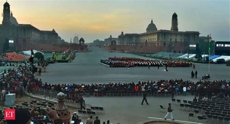 Republic day: Beating Retreat marks end of R-Day celebrations with foot ...