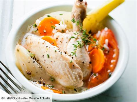 recette poule au blanc normande