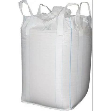 Pp Woven Bags - Polypropylene White Container Jumbo Bag, Storage ...