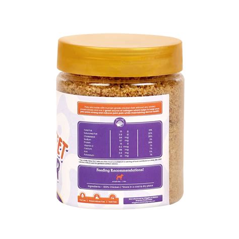 Chicken Feet Powder (200g) [Wiggles & Nibbles] – The Pet Belly