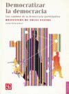 DEMOCRATIZAR LA DEMOCRACIA | LOS CAMINOS DE LA DEMOCRACIA PARTICIPATIVA ...