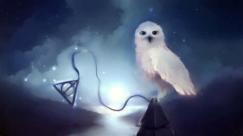 Potterhead Winter Owl Wallpaper – Myindianthings