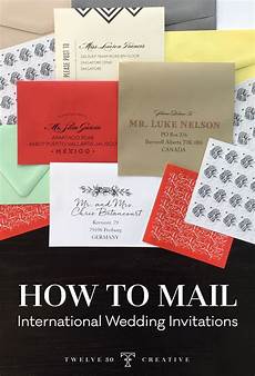 How Soon To Send Out Wedding Invitations by How To Mail International Wedding Invitations Mail How Soon To Send Out Wedding Invitations