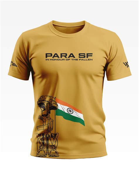 Para SF In Honour Of The Fallen Soft Cotton T-shirt – Warriorworld