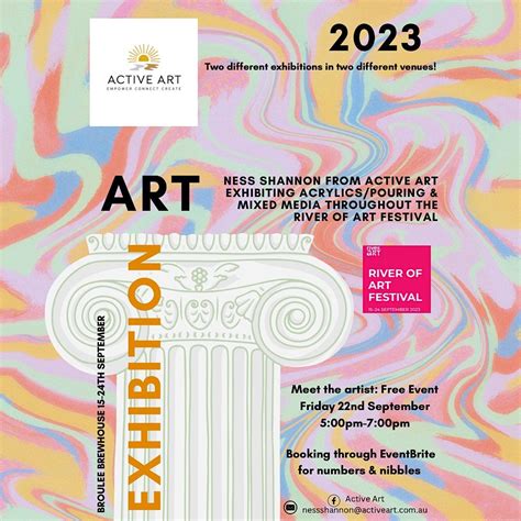 River of Art - Ness Shannon- Meet the Artist (Nibbles & Exhibition ...