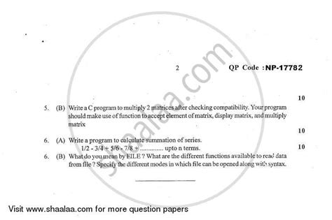 Structured Programming Approach 2013-2014 BE Mechanical Engineering ...
