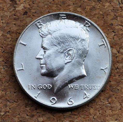 1964 Kennedy Half Dollar Value 1964 Kennedy Half Dollar (50C Coin)